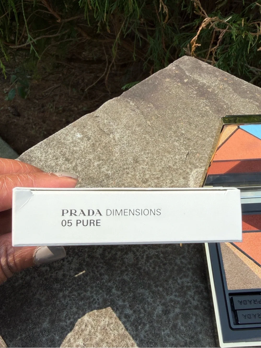 Prada Dimensions Multi Effect Eyeshadow Palette 05 Pure